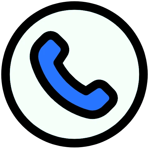 an icons of a VolP phone