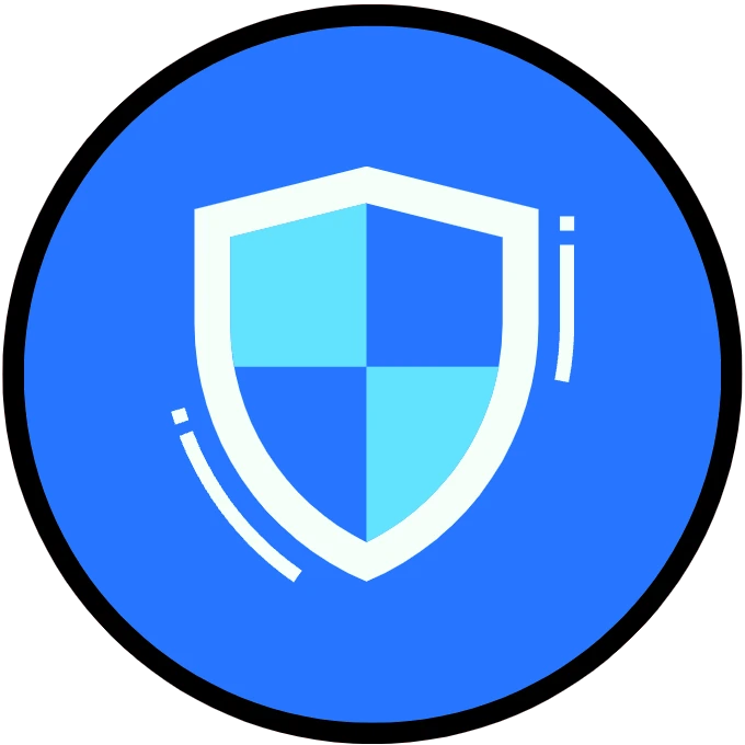 a shield representing small business cybersecurity