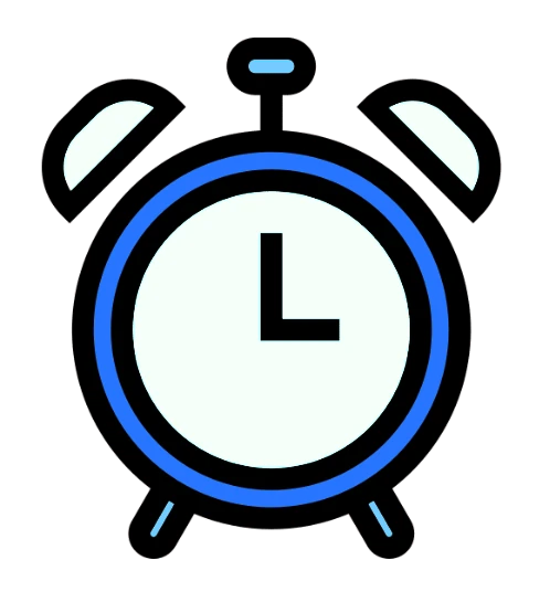 clock, representing responsive support